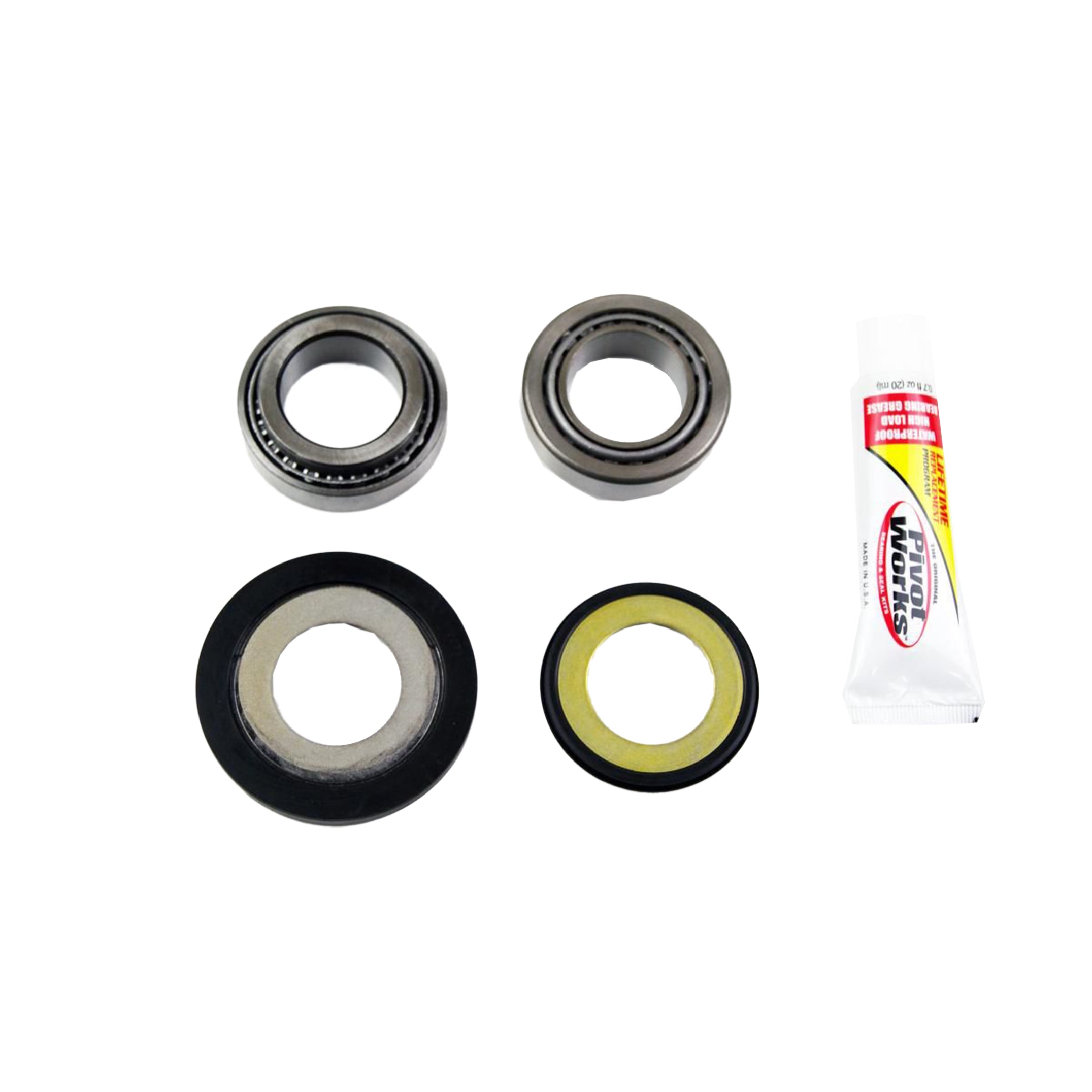 STEERING BEARING KIT RMZ RMX, PIVOT WORKS PWSSK-S10-421, Suzuki RMX450 10-11, RMZ250 08-12, RMZ450 08-12