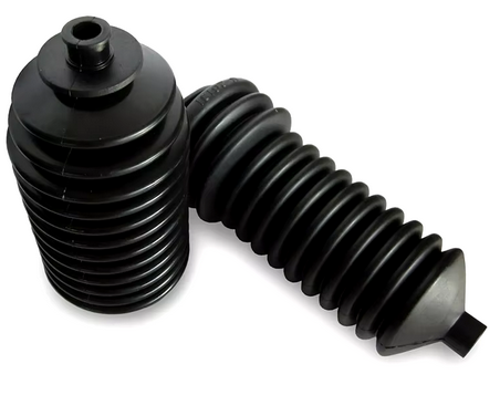 STEERING RACK BOOTS 03-24 POLARIS BRUTUS GENERAL RANGER RZR FRONT RUBBER BLACK 5412012 5412013