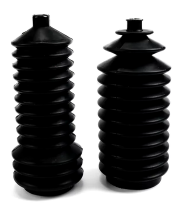 STEERING RACK BOOTS 03-24 POLARIS BRUTUS GENERAL RANGER RZR FRONT RUBBER BLACK 5412012 5412013