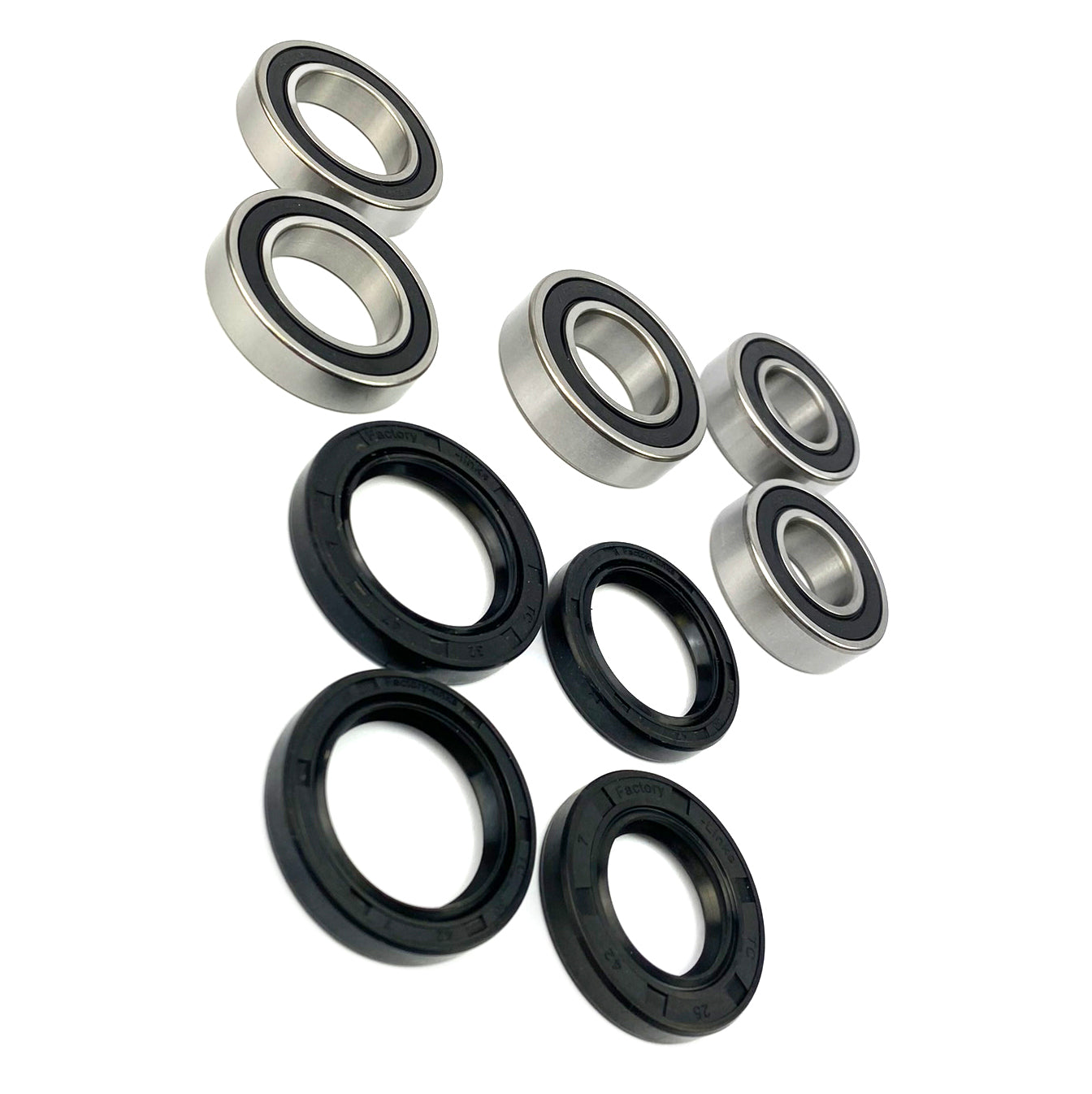 FRONT AND REAR WHEEL BEARING SET, GASGAS, KWK-G-001