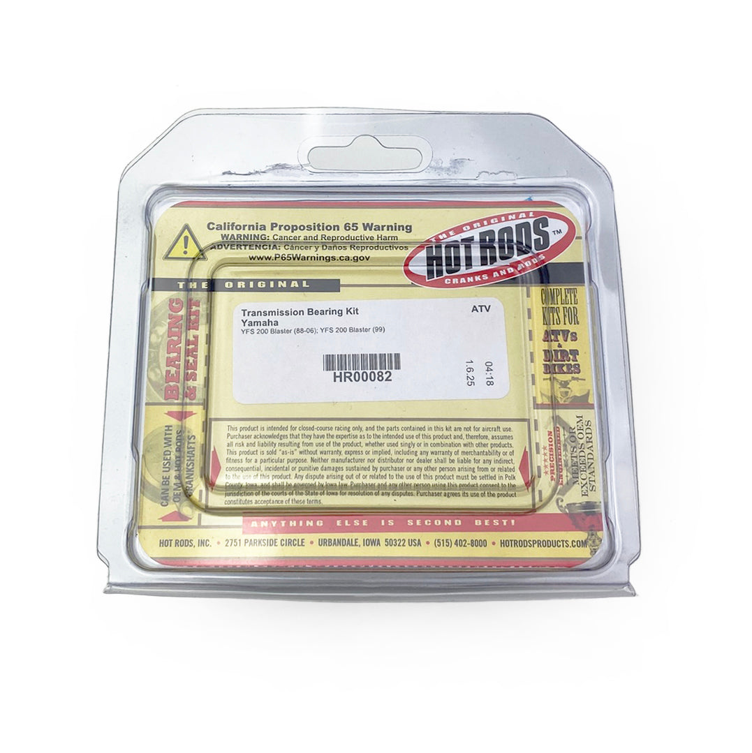 TRANSMISSION BEARING KIT YFS200, HOTRODS TBK0074/HR00082, 1988 - 2006 Yamaha YFS 200 Blaster ATV