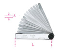 Metric Feeler Gauges with Steel Blades 0.05-1.0mm - Beta Tools 1708/20