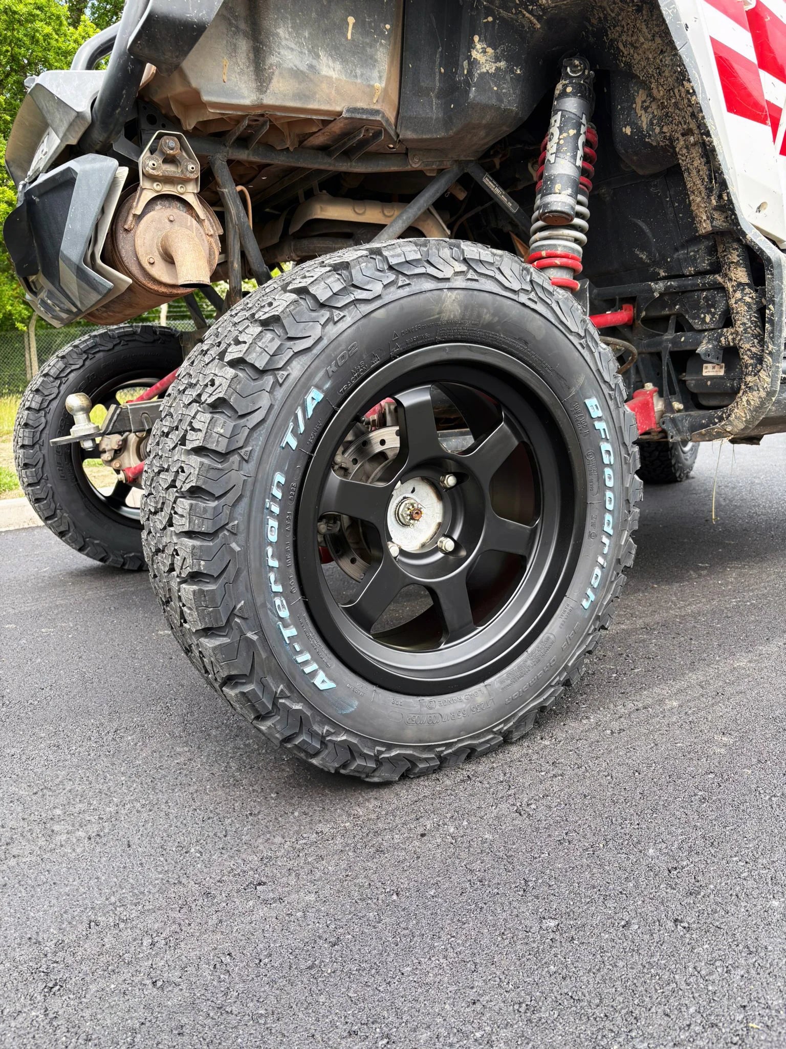 17x8 UHD FORGED 6 SPOKE WHEELS, 4/156 (4x156) UTV SXS MOTORSPORT DRIFT RALLY