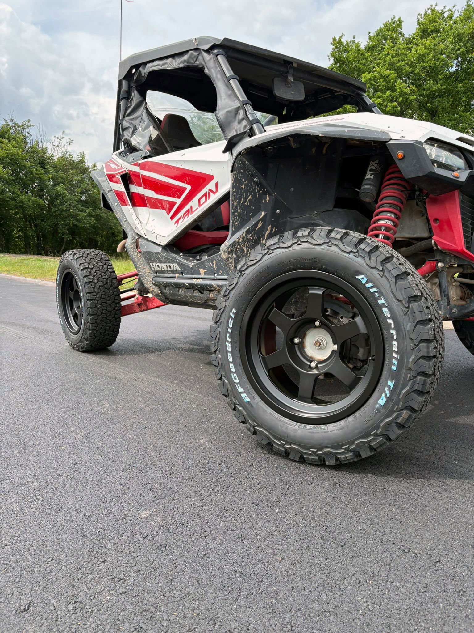 17x8 UHD FORGED 6 SPOKE WHEELS, 5/114.3 (5x114.3) UTV SXS MOTORSPORT DRIFT RALLY