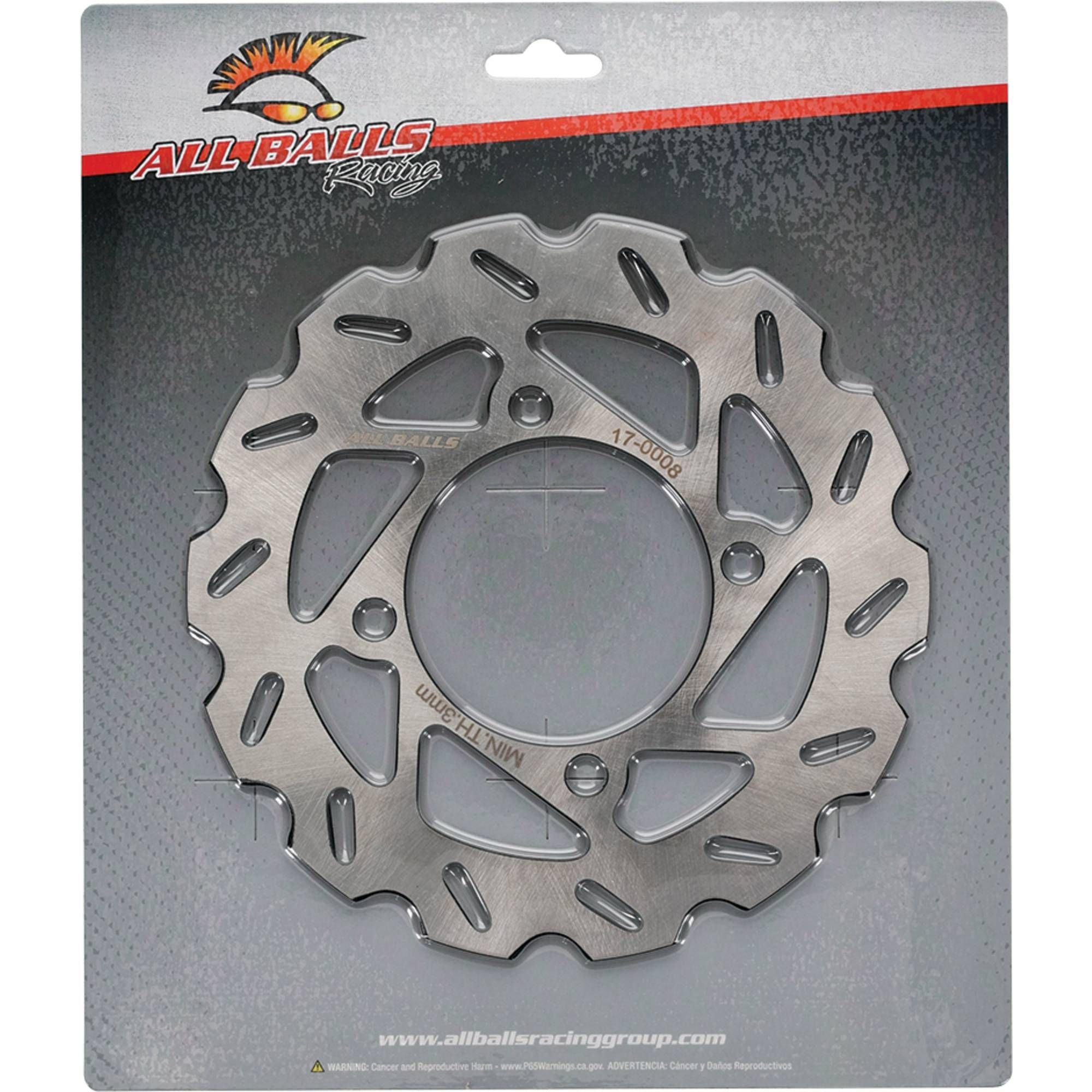 DISC BRAKE FRONT 02-10 SUZUKI LT-A400 ALLBALLS 59211-38F20 18-0008 AT-05784 59211-38F10?59211-38F00?59211-8-F10-0-0