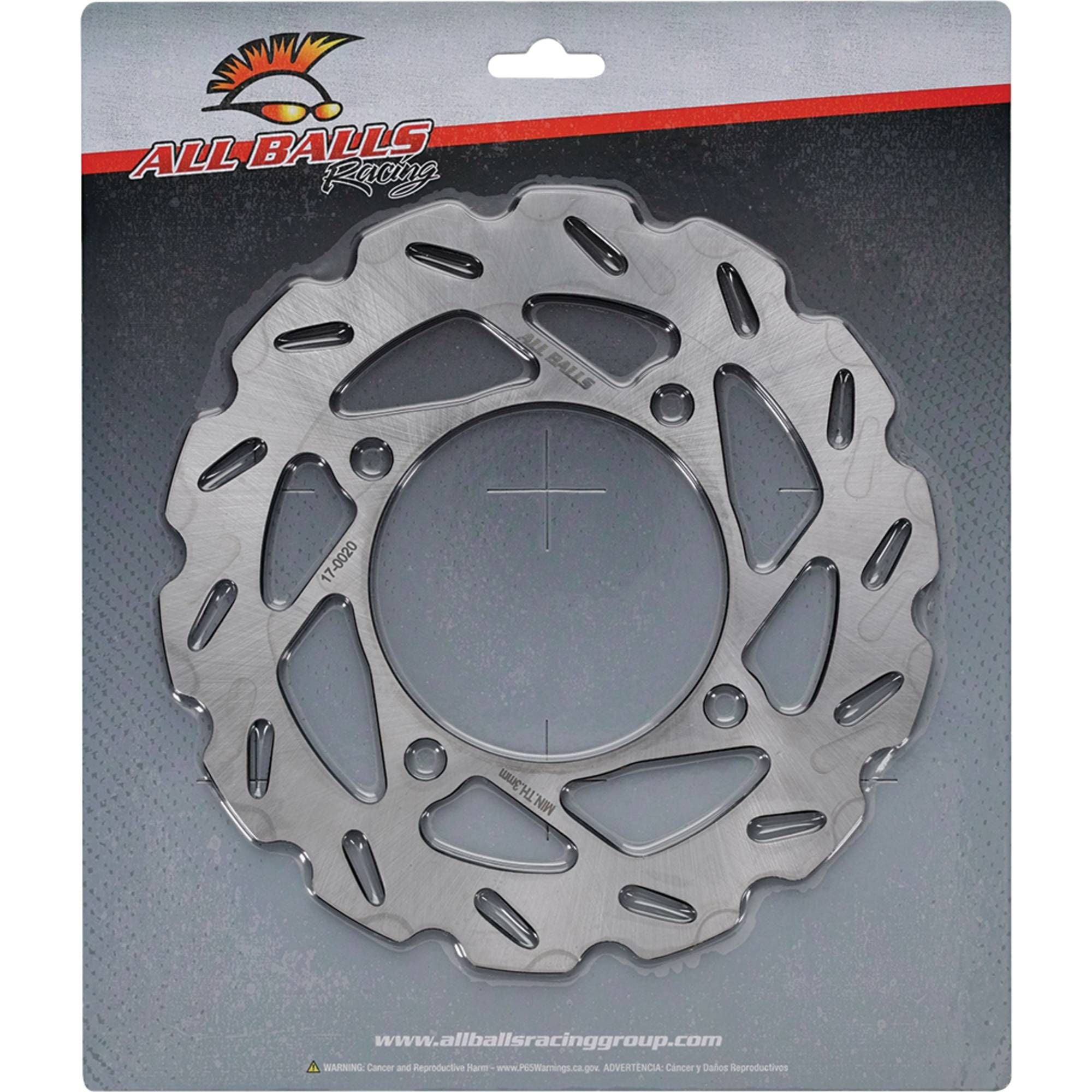 DISC BRAKE ROTOR FRONT LT-A500, ALLBALLS 18-0020 AT-05721 SUZUKI ATV 59211-31G10