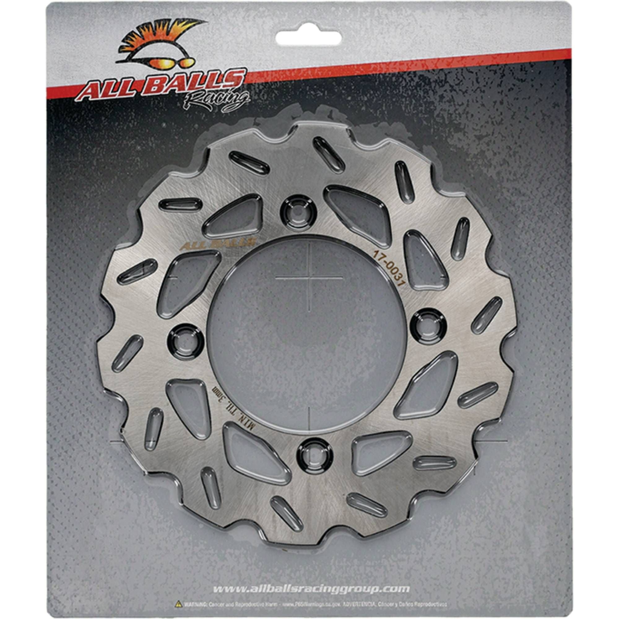 DISC BRAKE FRONT SUZUKI LT-A 750/500, ALLBALLS 18-0031 59211-31G20