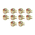 8-10mm STEEL SPRING HOSE CLIPS CLAMPS - PACK OF 10 - SM-07046