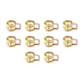 9-13mm STEEL SPRING HOSE CLIPS CLAMPS - PACK OF 10 - SM-07045