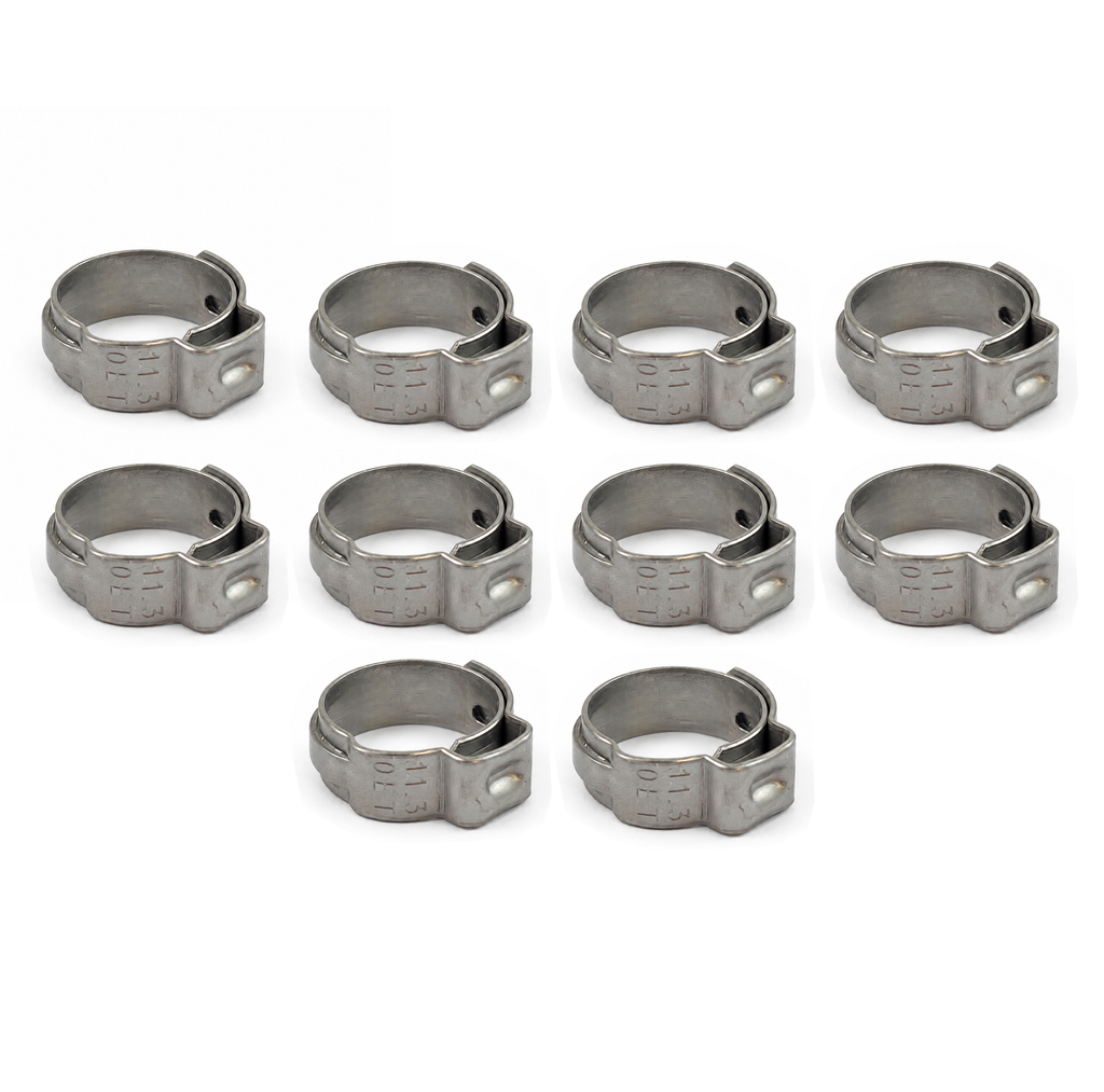 STEPLESS EAR CLAMPS 9.6-11.3mm 5mm WIDE MOTION PRO 12-0081