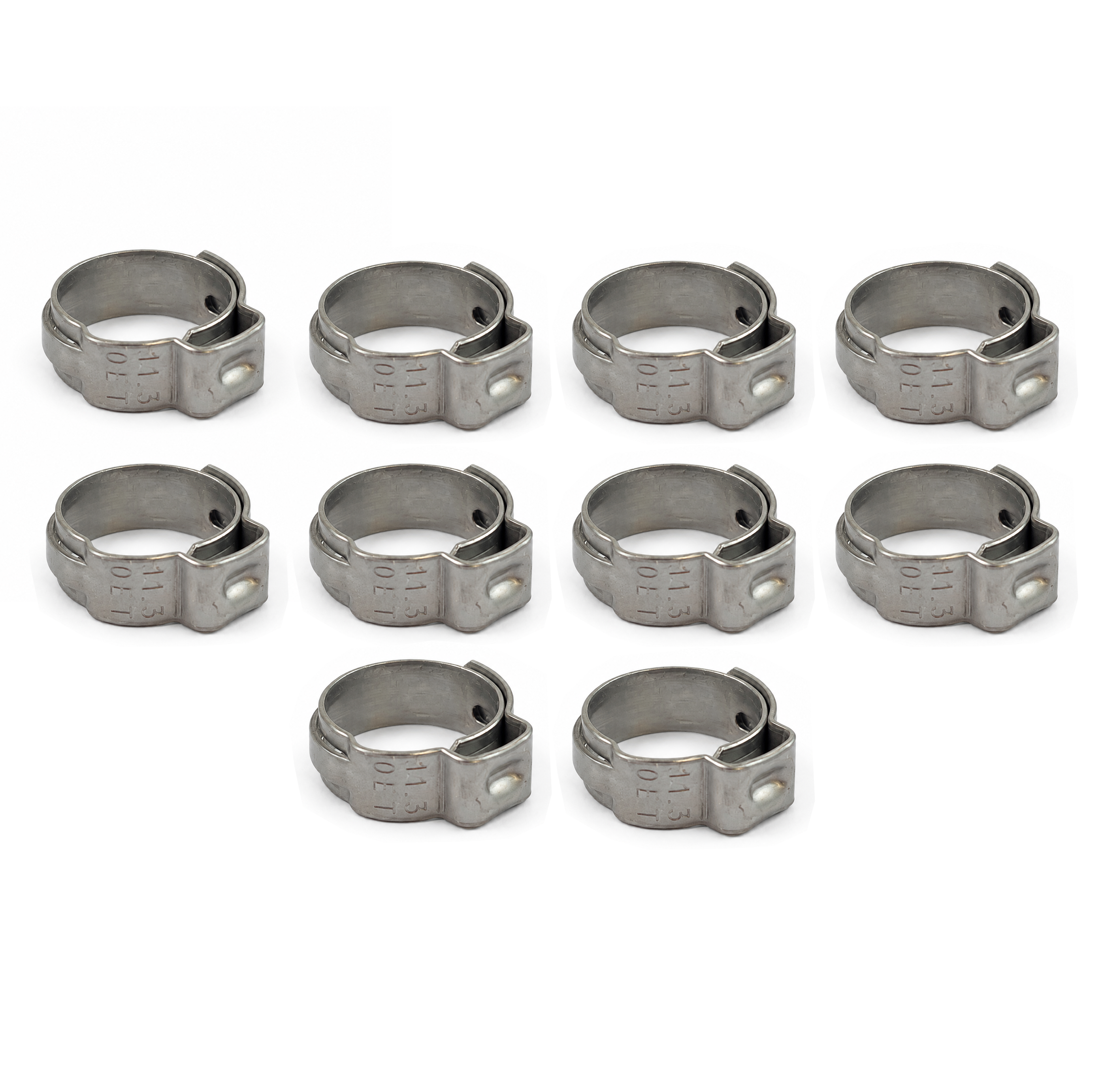 STEPLESS EAR CLAMPS 9.6-11.3mm 5mm WIDE MOTION PRO 12-0081
