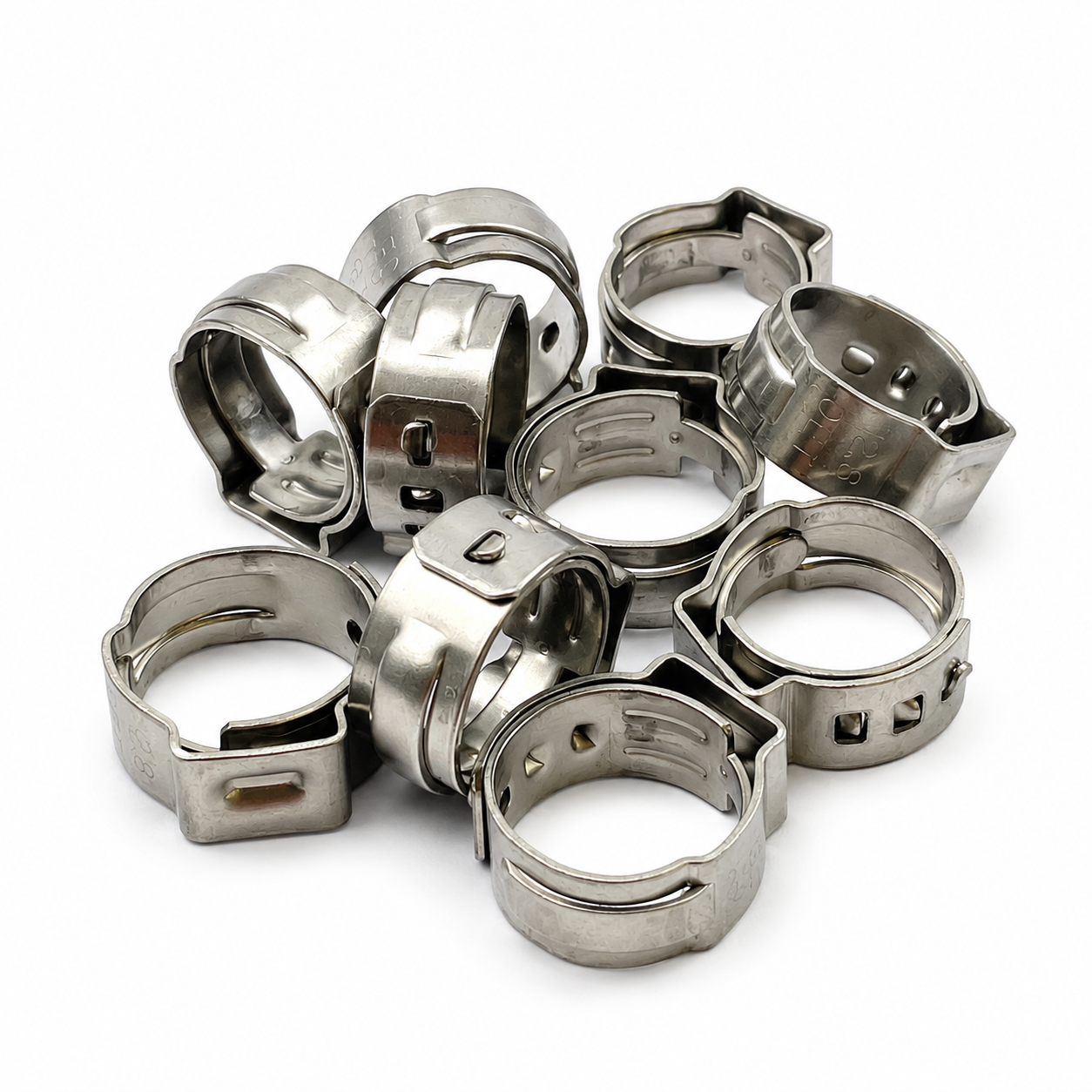 STEPLESS EAR CLAMPS 10.3-12.8mm 7mm WIDE MOTION PRO 12-0075