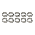 STEPLESS EAR CLAMPS 10.8-13.3mm 7mm WIDE MOTION PRO 12-0076