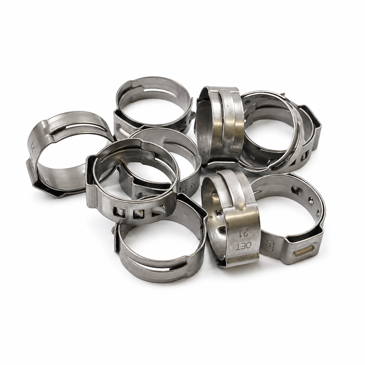STEPLESS EAR CLAMPS 17.8-21.0mm 9mm WIDE MOTION PRO 11-0066