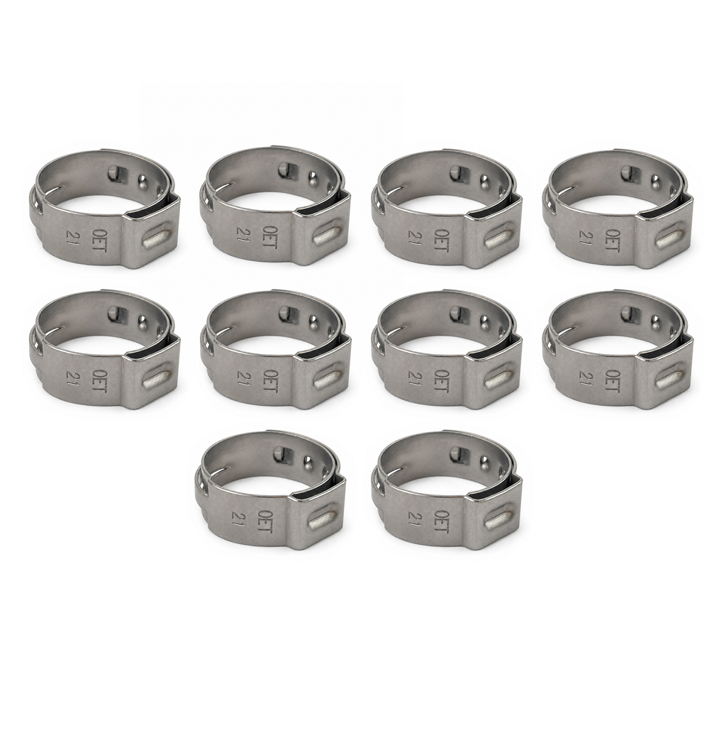 STEPLESS EAR CLAMPS 17.8-21.0mm 9mm WIDE MOTION PRO 11-0066
