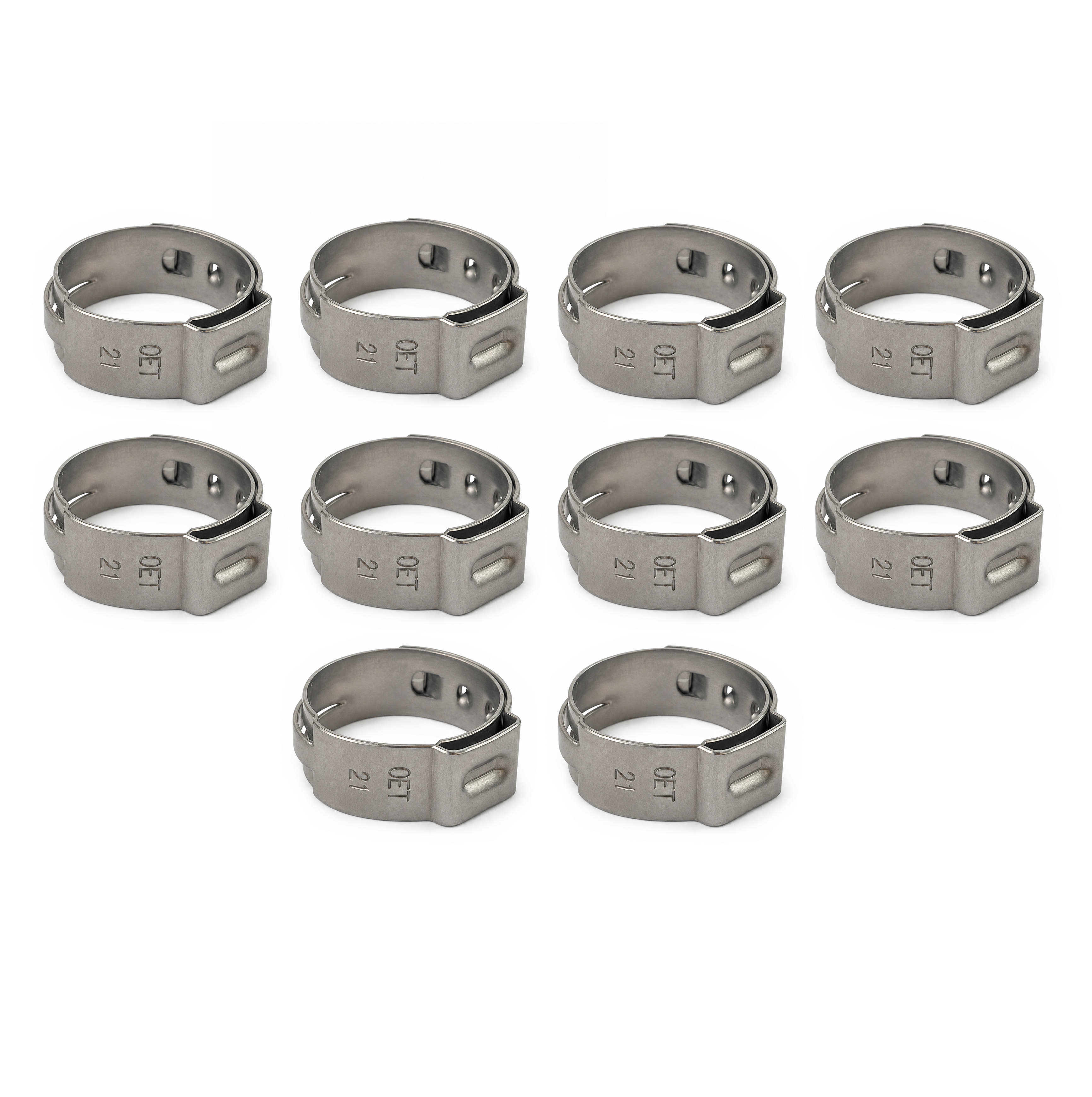 STEPLESS EAR CLAMPS 17.8-21.0mm 9mm WIDE MOTION PRO 11-0066