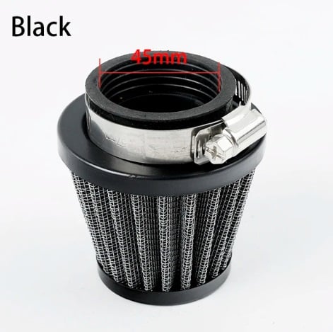 45mm AIR FILTER WITH RUBBER BOLT ON 44-46