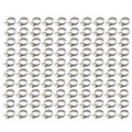 JUBILEE PIPE CLIP 16 - 27mm KALE CLAMP 304 STAINLESS STEEL (PACK OF 100)