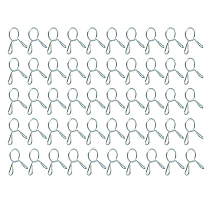 HOSE CLAMP / CLIP ID: 11mm PACK 50, OD PIPE DIA RANGE 11.5MM - 12MM