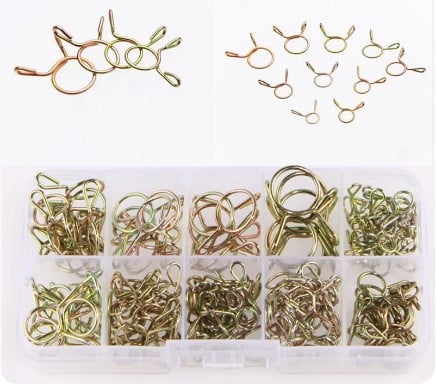 126Pcs HOSE CLAMP HIGH QUALITY 5mm – 14mm RANGE