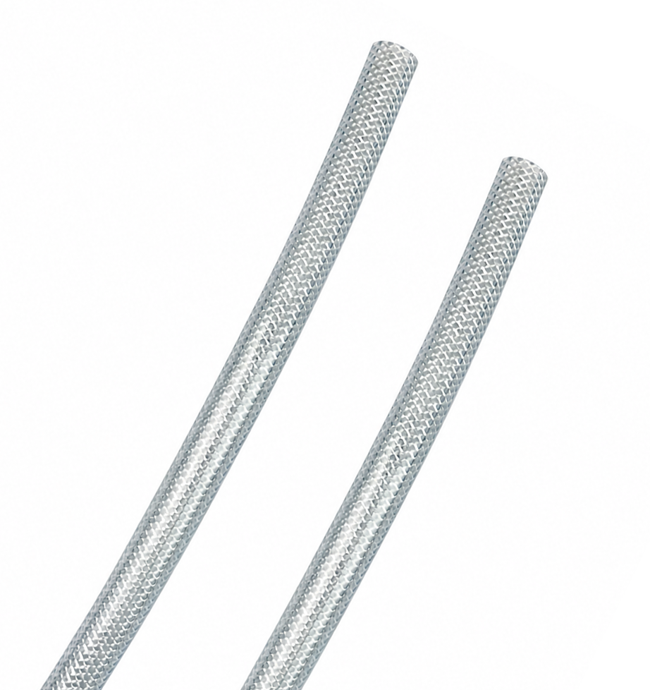 CLEAR PIPE BRAIDED BORE 10 x OD 16mm MOTION PRO 12-0061