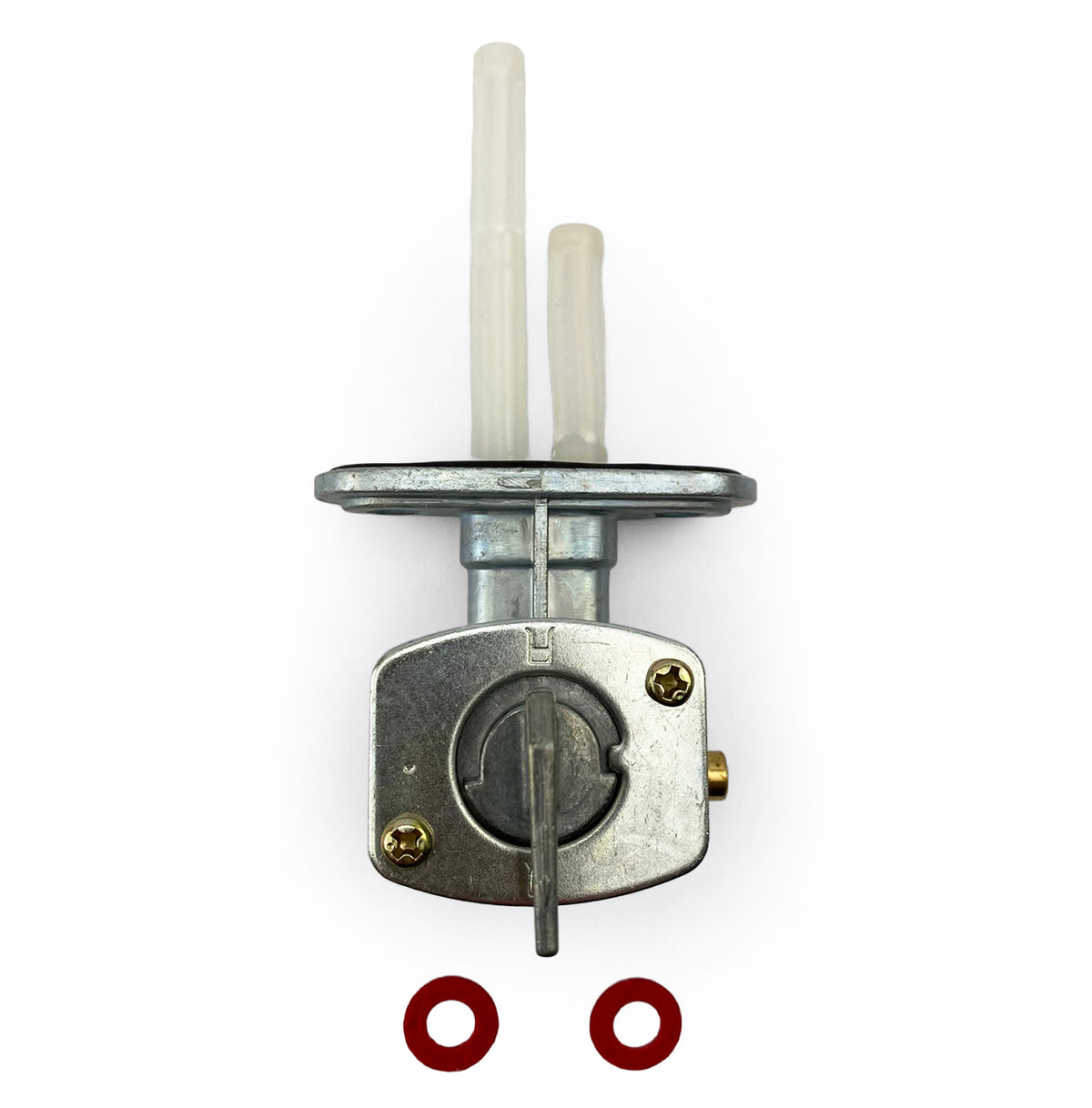 FUEL TAP UNIVERSAL WITH RESERVE M6 34 mm CENTRES 90° RIGHT REAR OUTLET OS003