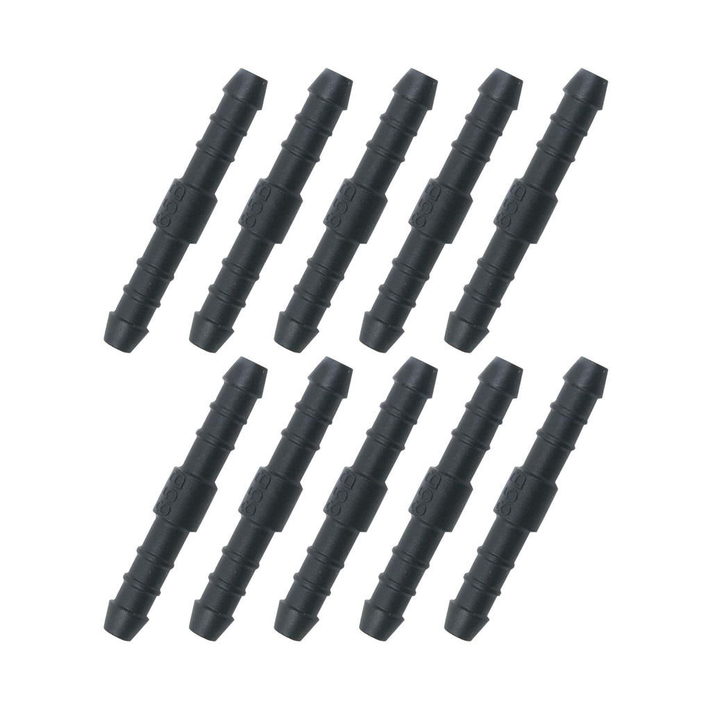 STRAIGHT CONNECTER 1/4, 6mm, £0.60 EACH PACK/10