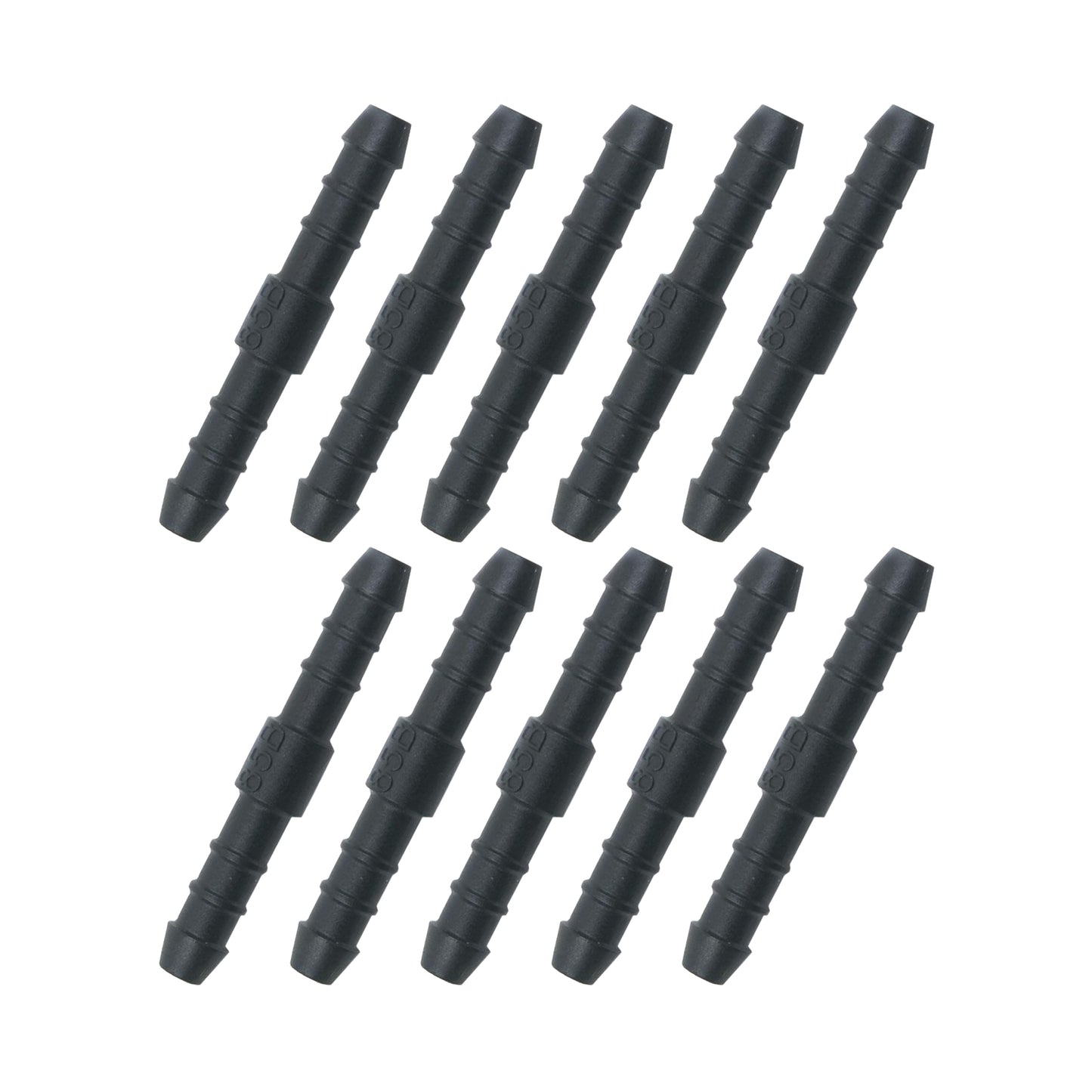 STRAIGHT CONNECTER 1/4, 6mm, £0.60 EACH PACK/10