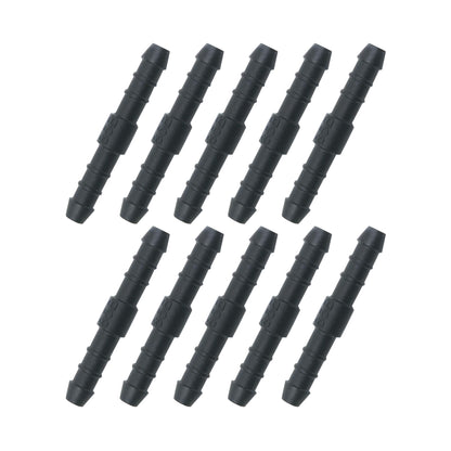 STRAIGHT CONNECTER 1/4, 6mm, £0.60 EACH PACK/10