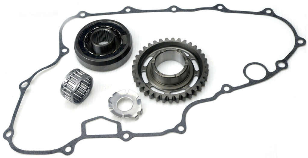 ONE WAY STARTER CLUTCH KIT WITH GASKET 06-14 HONDA TRX 450 E ER 28115-MEY-670 28127-MS2-612
