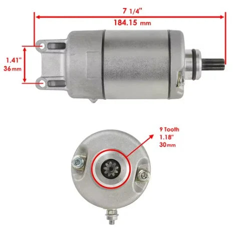 STARTER MOTOR SUZUKI GSF400 GSF600 GSX600 GSX750 31100-08F00 31100-10D00 31100-32C11