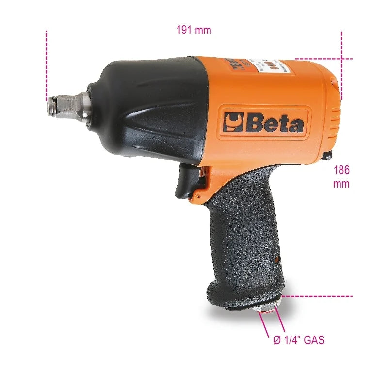 Reversible Impact Wrench 1/2 Composite Material 1750Nm - Beta Tools 1927P