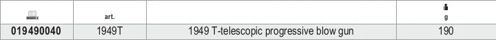 Telescopic Progressive Blow Gun with Swivel Tube 165mm-300mm - Beta Tools 1949T