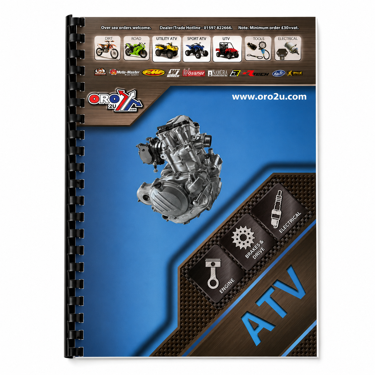 ORO2U 4-WHEEL ATV UTV QUAD CATALOGUE SECTIONS E, F AND G