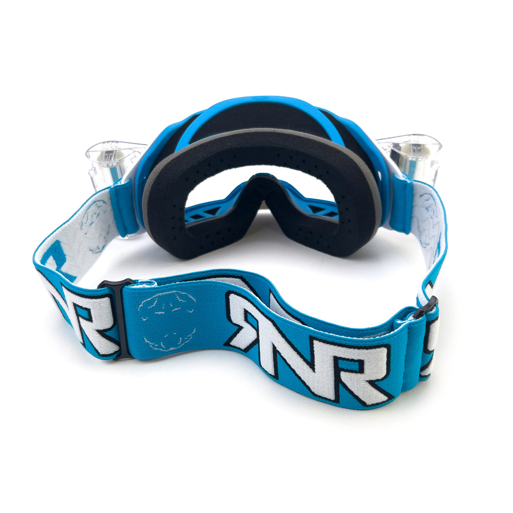 RNR PLATINUM WVS-V.2 48mm, BLUE GOGGLE, ROLL OFF, GAC440, WIDE VISION SYSTEM
