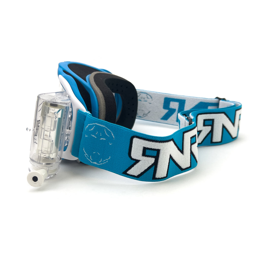 RNR PLATINUM WVS-V.2 48mm, BLUE GOGGLE, ROLL OFF, GAC440, WIDE VISION SYSTEM