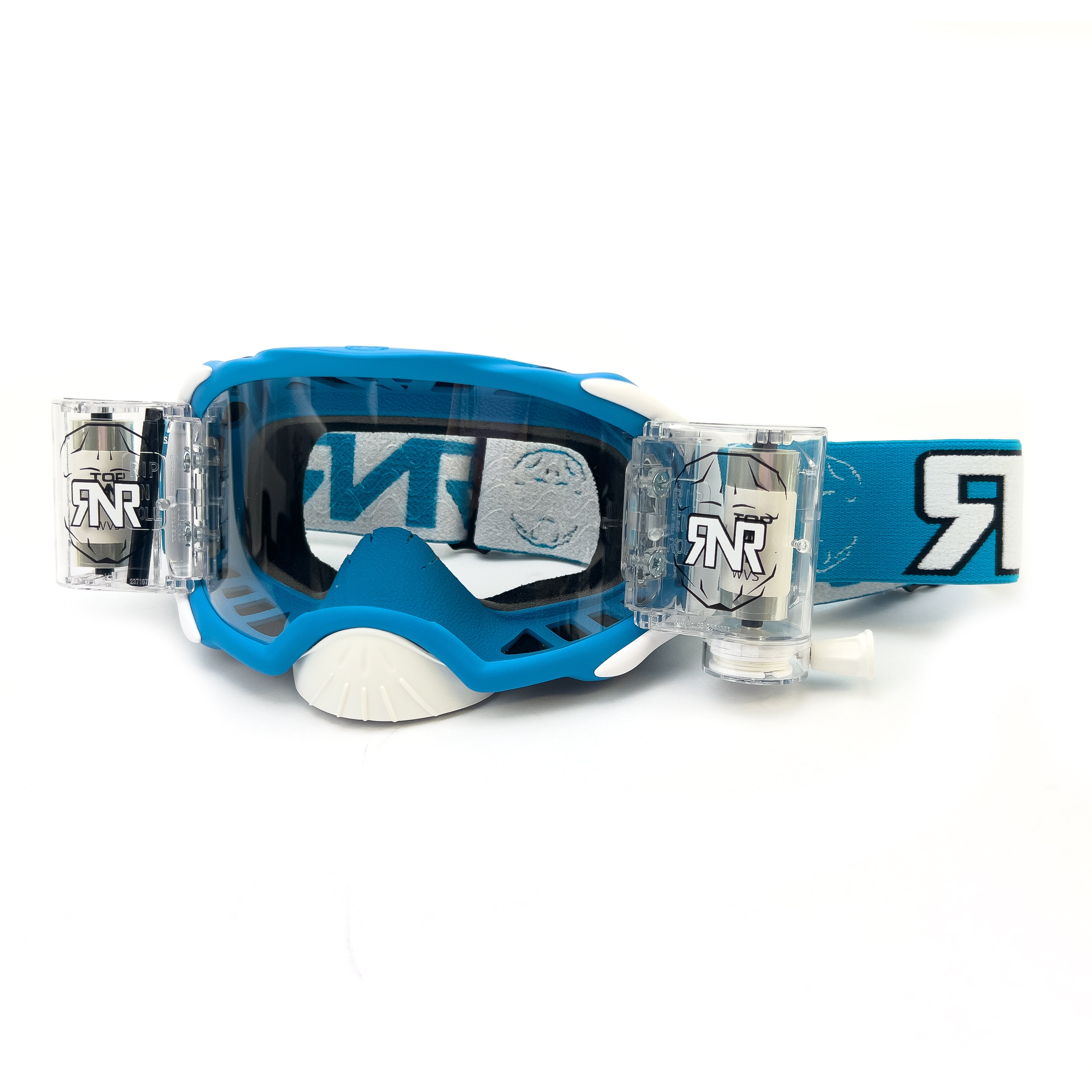 RNR PLATINUM WVS-V.2 48mm, BLUE GOGGLE, ROLL OFF, GAC440, WIDE VISION SYSTEM