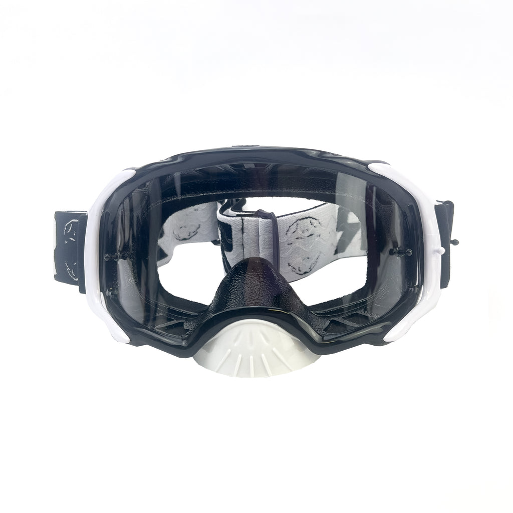RNR PLATINUM TEAR OFF, BLACK GOGGLE, GAT23, TEAR OFF