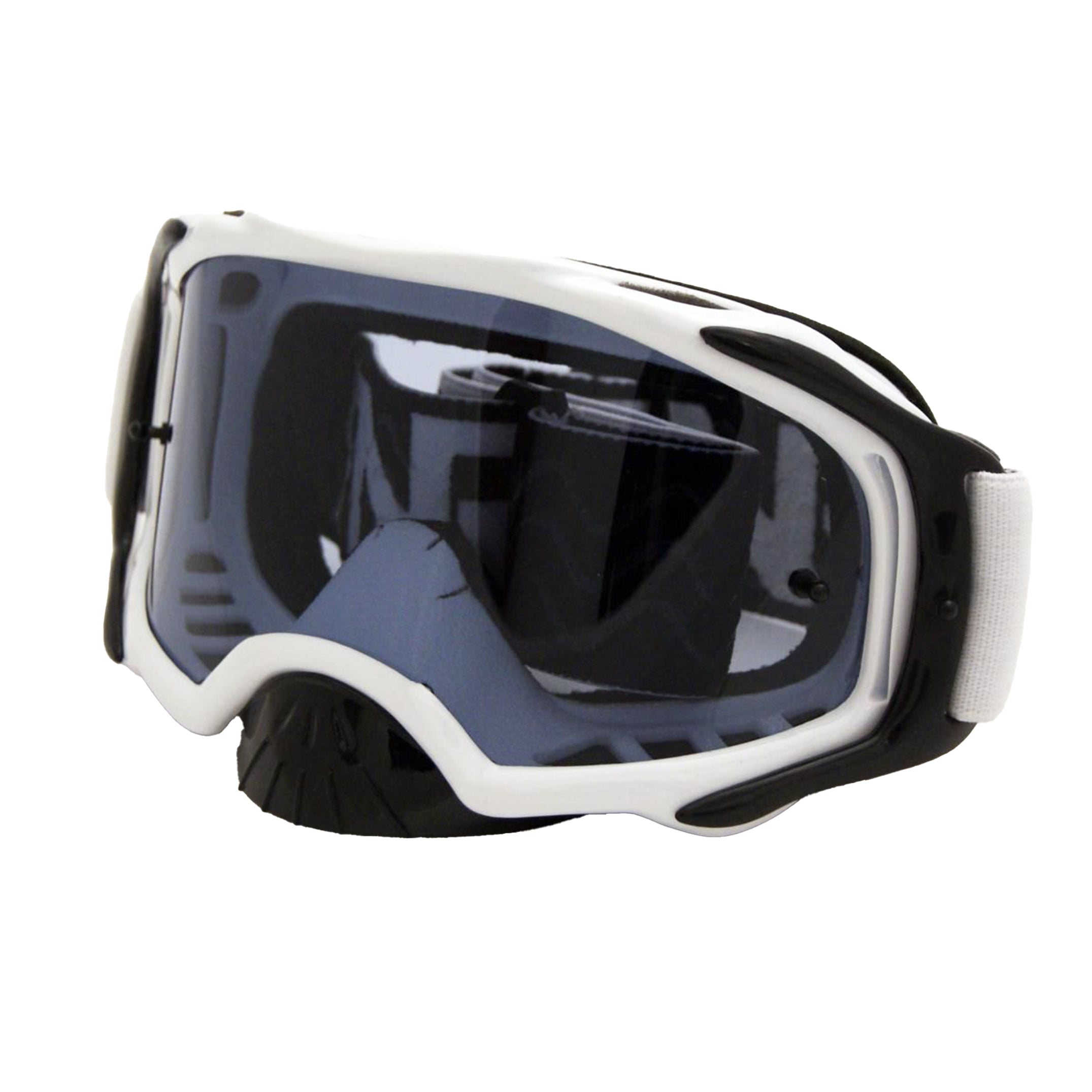 RNR PLATINUM TEAR OFF, WHITE GOGGLE, GAT22, TEAR OFF
