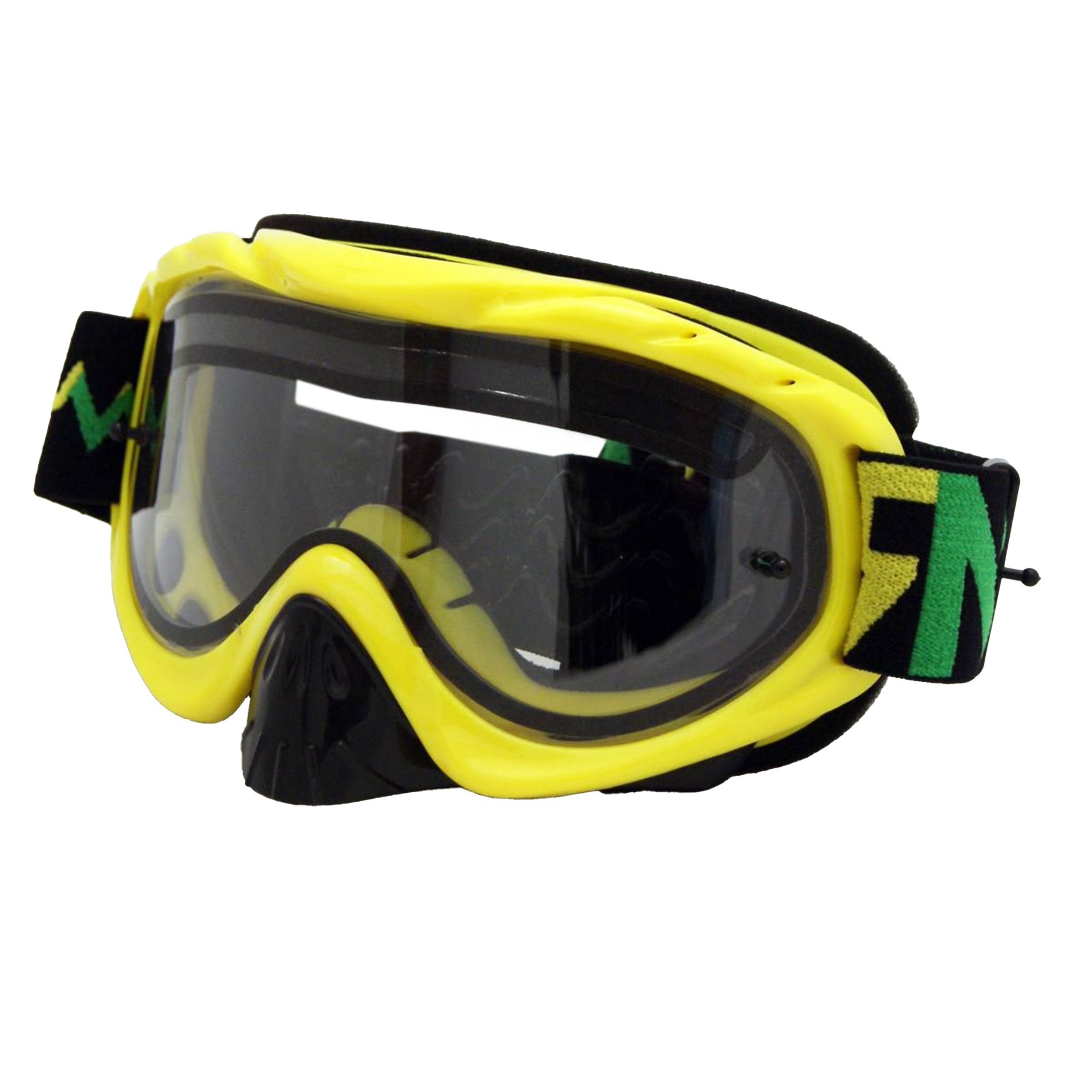 RNR HYBRID YELLOW VENTED LENS, YELLOW GOGGLE, GH48DV, VENTED LENS