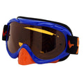 RNR HYBRID BLUE/ORANGE TEAR OFF, BLUE/ORANGE KTM GOGGLE, GH446TO, TEAR OFF