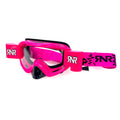 RNR HYBRID NEON PINK FULLY LOADED ROLL OFF, NEON PINK GOGGLE, GH69, ROLL & TEAR OFF