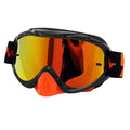 RNR HYBRID BLACK/ORANGE MIRRORED LENS, BLACK/ORANGE LIMITED EDITION GOGGLE, GH236M, MIRRORED LENS