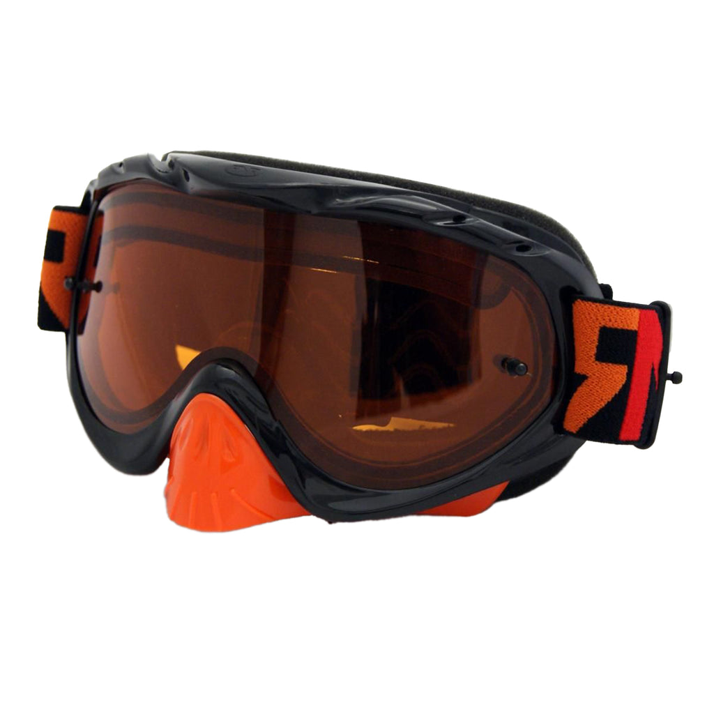 RNR HYBRID BLACK/ORANGE VENTED LENS, BLACK/ORANGE LIMITED EDITION GOGGLE, GH236DV, VENTED LENS