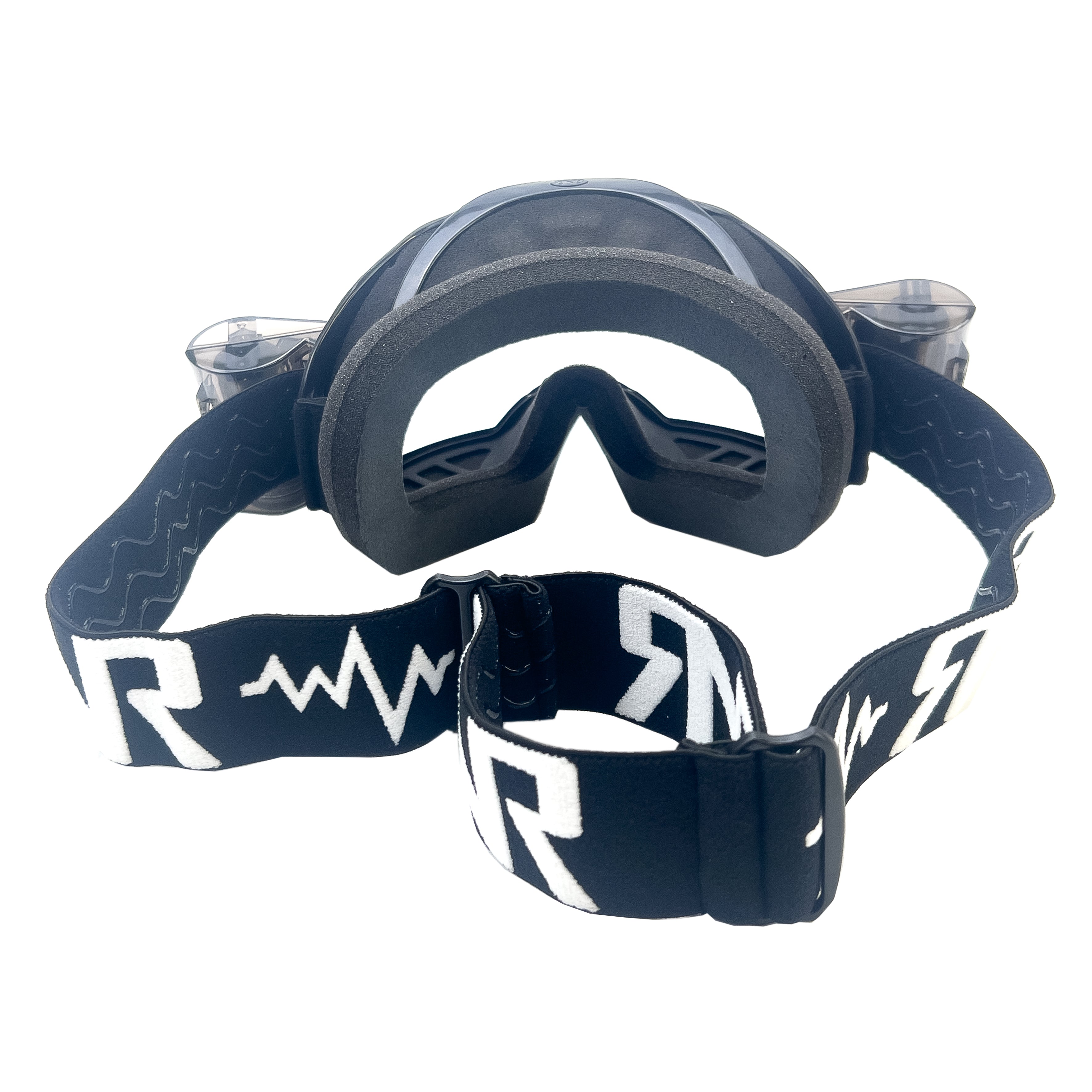 RNR COLOSSUS BLACK XL ROLL & TEAR OFF, BLACK GOGGLE, 36MM ROLL OFF, GX23XL, ROLL & TEAR OFF