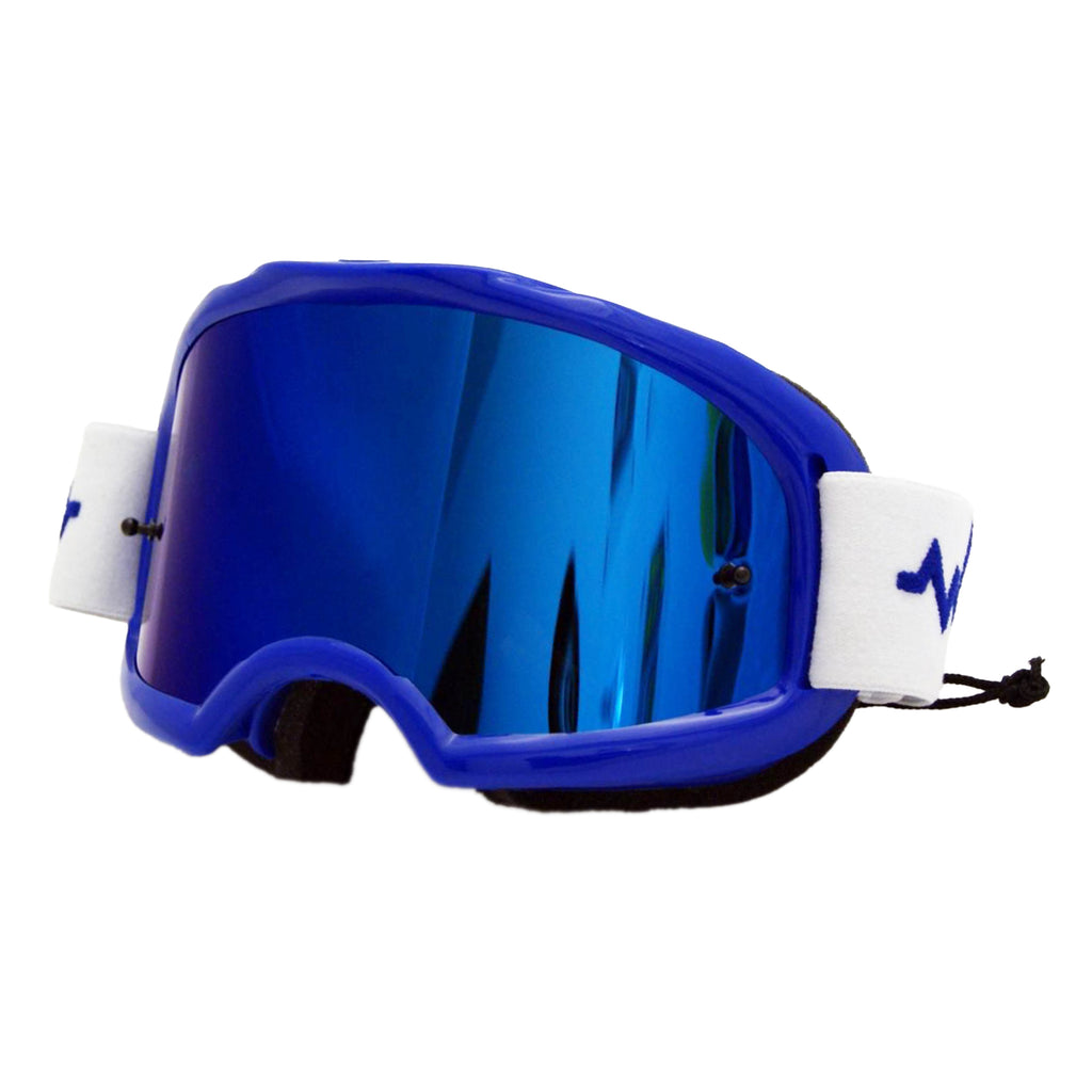 RNR COLOSSUS BLUE MIRRORED LENS, BLUE GOGGLE, GX44M, MIRRORED LENS