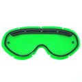 HYBRID TEAR OFF VENTED LENS GREEN, ANTI FOG, ANTI SCRATCH, DVG201