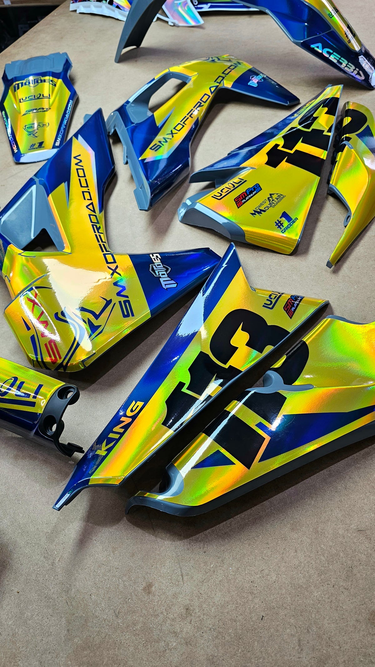 SMX GRAPHICS & PLASTICS ENDURO / MX BIKES- KTM HUSQVARNA GASGAS BETA S ...