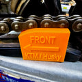 Chain Adjust Block - KTM/HSQ/GG