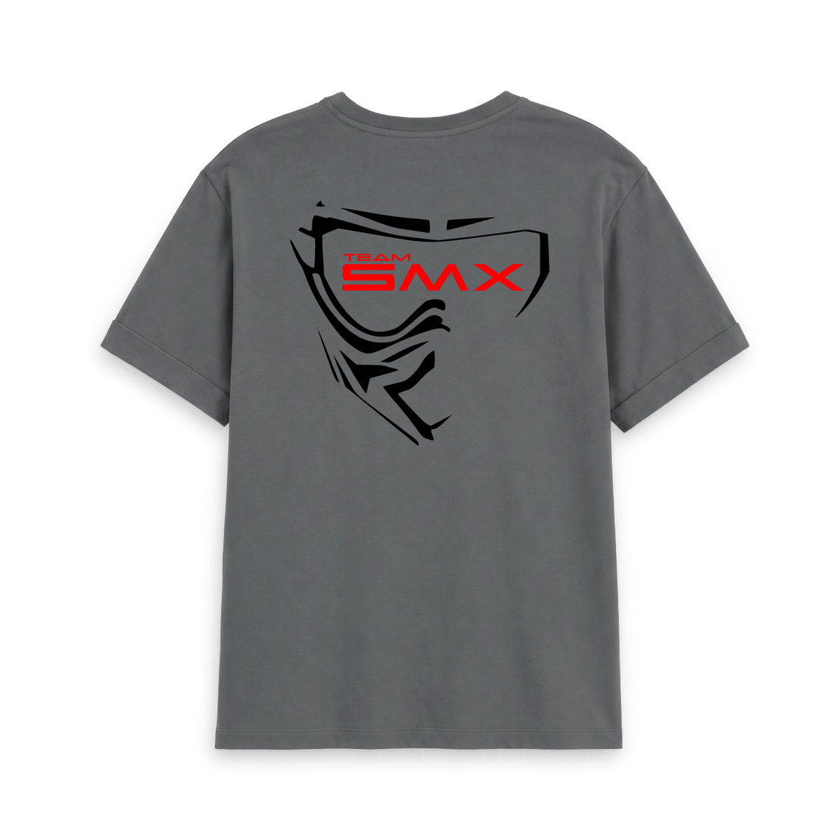 Slate Grey Printed T-shirt Back